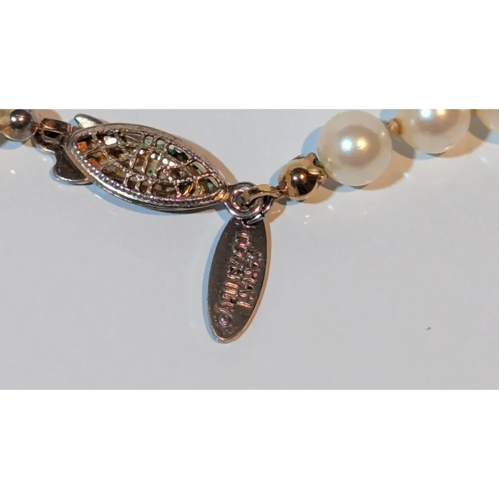 Vintage Sarah Coventry Faux Pearl Necklace